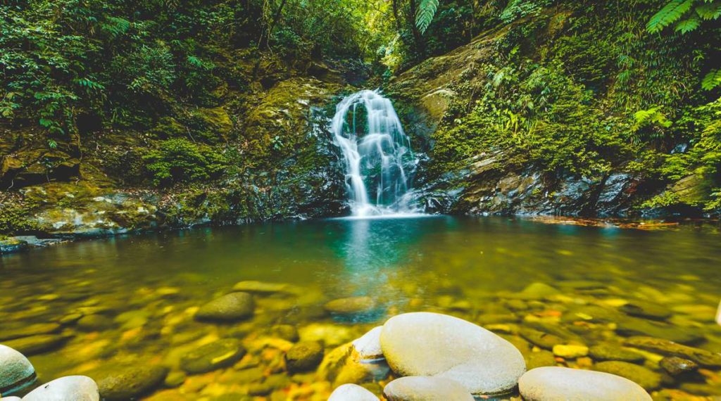 Ngo Ho lake in Bach Ma National Park. have a swim in the lake to cool of during your trekking. Photo Local Vietnam Ngo Ho lake in Bach Ma National Park. have a swim in the lake to cool of during your trekking. Photo Local Vietnam