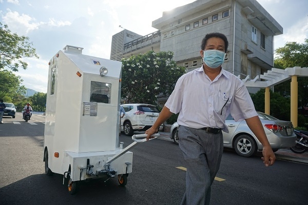 Cabin transfering Covid patients helps reduce cross infection at hospitals