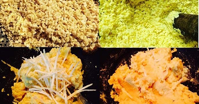 How To Make Colorful Floating Rice-Ball Pudding How To Make Colorful Floating Rice-Ball Pudding