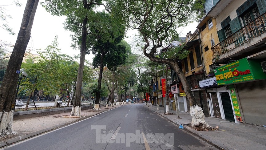 Khoảnh khắc Hà Nội yên bình sáng mùng 1 Tết Tân Sửu