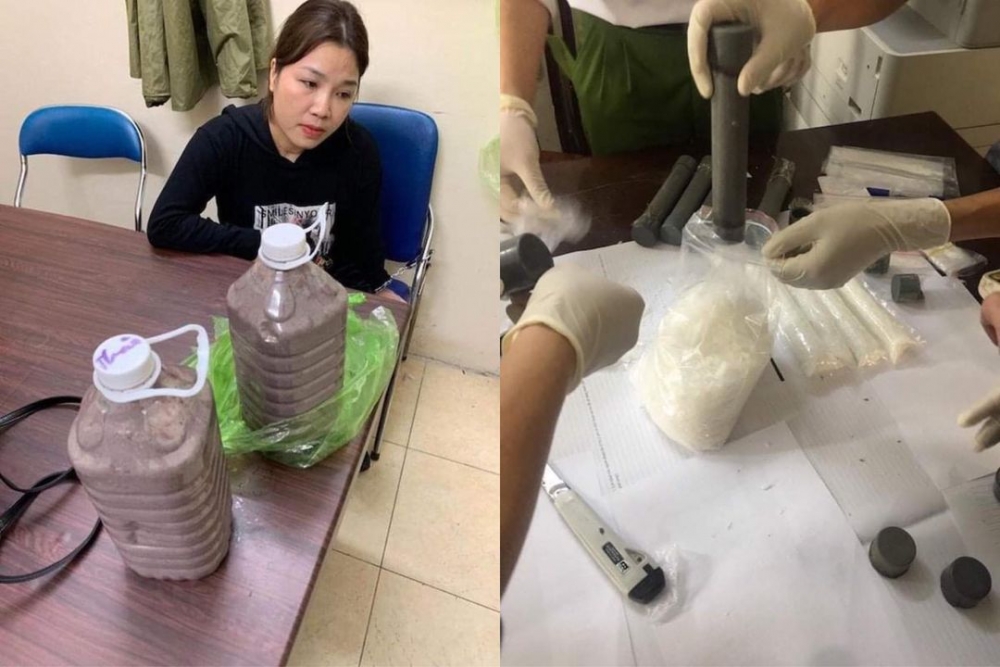 Lật tẩy thủ đoạn giấu "ma tuý" trong can mắm tôm từ một cựu giảng viên đại học Lật tẩy thủ đoạn giấu "ma tuý" trong can mắm tôm từ một cựu giảng viên đại học