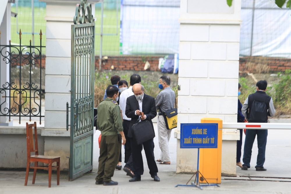 Sáng 12/4, Toà án nhân dân Hà Nội đang xét xử "đại án" Gang thép Thái Nguyên Sáng 12/4, Toà án nhân dân Hà Nội đang xét xử "đại án" Gang thép Thái Nguyên