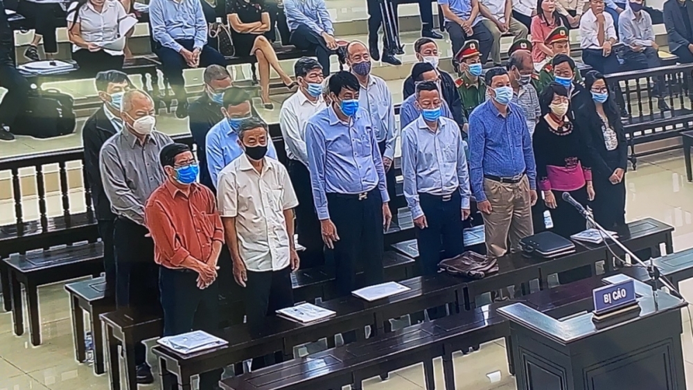 Sáng 12/4, Toà án nhân dân Hà Nội đang xét xử "đại án" Gang thép Thái Nguyên Sáng 12/4, Toà án nhân dân Hà Nội đang xét xử "đại án" Gang thép Thái Nguyên