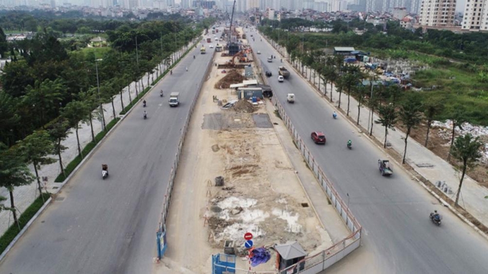 Từ 21h ngày 23/4, đường vành đai 3 trên cao cấm xe để thi công ramp lên xuống của dự án cầu cạn