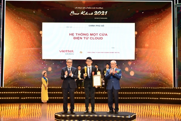 Viettel dẫn đầu giải thưởng Sao Khuê bằng các sản phẩm chủ lực xây dựng xã hội số Viettel dẫn đầu giải thưởng Sao Khuê bằng các sản phẩm chủ lực xây dựng xã hội số