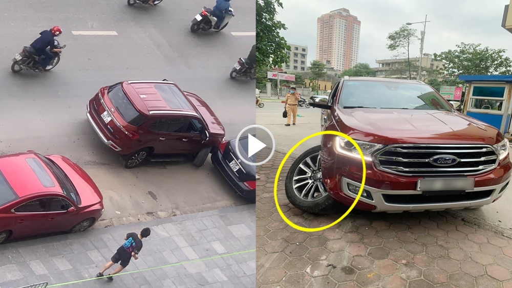 Pha xử lý 'cồng kềnh' đến khó tin của nam tài xế xe Ford Pha xử lý 'cồng kềnh' đến khó tin của nam tài xế xe Ford