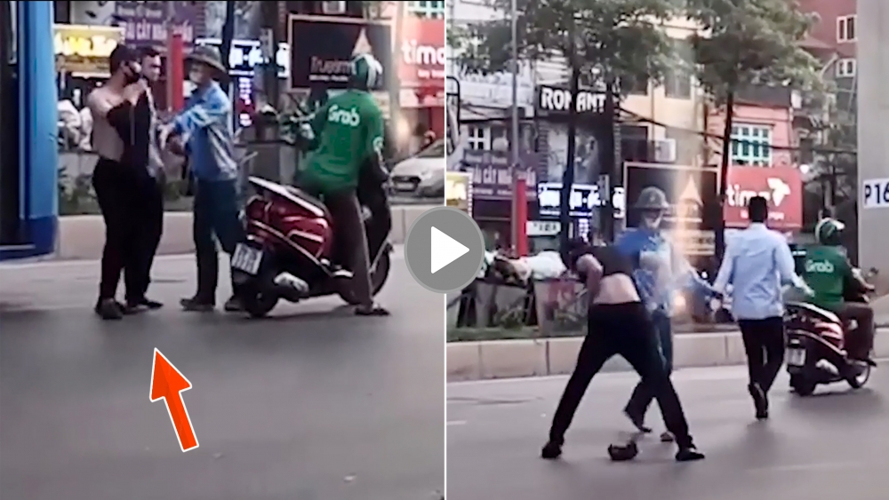 Xe buýt dừng giữa đường, phụ xe Xe buýt dừng giữa đường, phụ xe