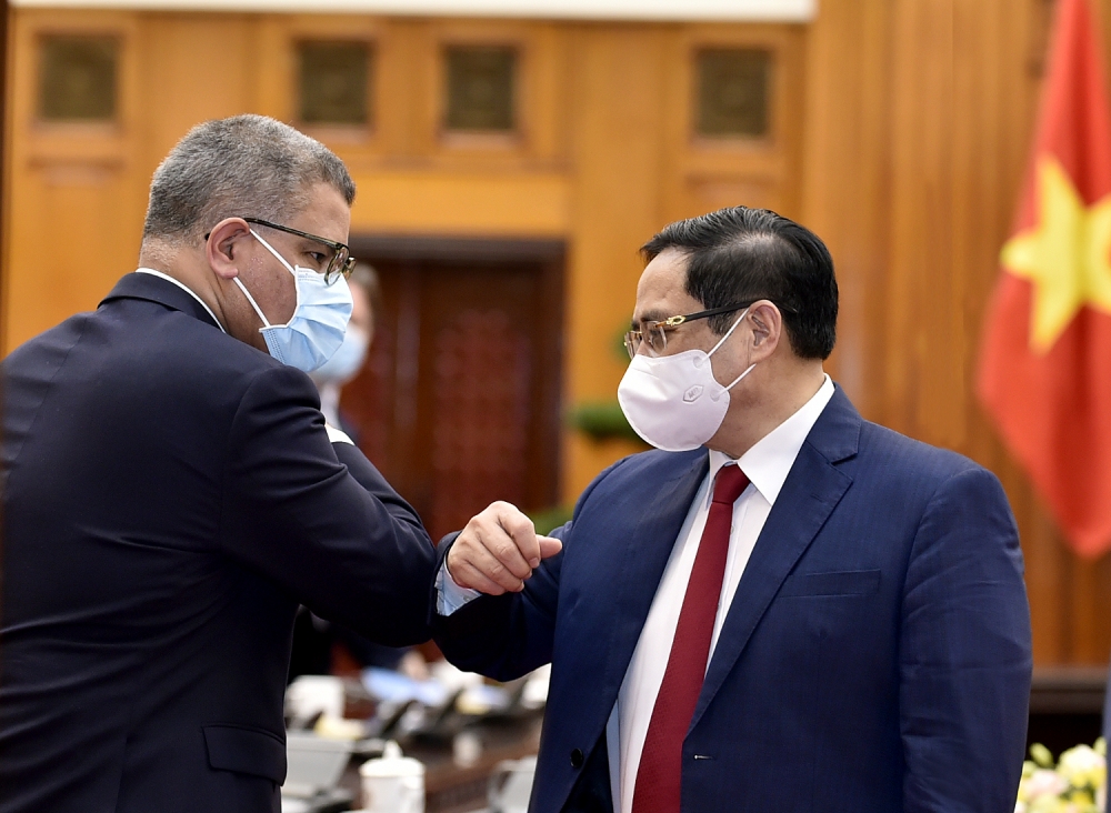 Thủ tướng Chính phủ Phạm Minh Chính tiếp Chủ tịch COP26 Thủ tướng Chính phủ Phạm Minh Chính tiếp Chủ tịch COP26