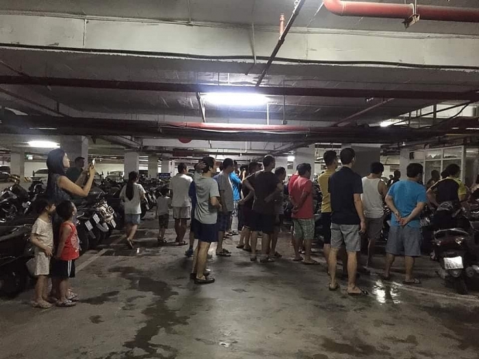 Cháy tầng hầm chung cư Hapulico: Người dân bức xúc vì không có báo cháy chay tang ham chung cu cao cap hapulico nguoi dan buc xuc vi khong co bao chay