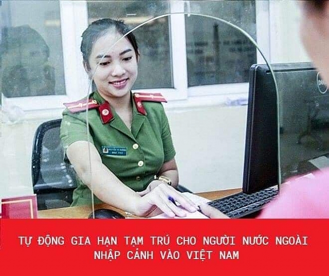 Thông báo tự động gia hạn tạm trú cho người nước ngoài nhập cảnh vào Việt Nam thong bao tu dong gia han tam tru cho nguoi nuoc ngoai nhap canh vao viet nam