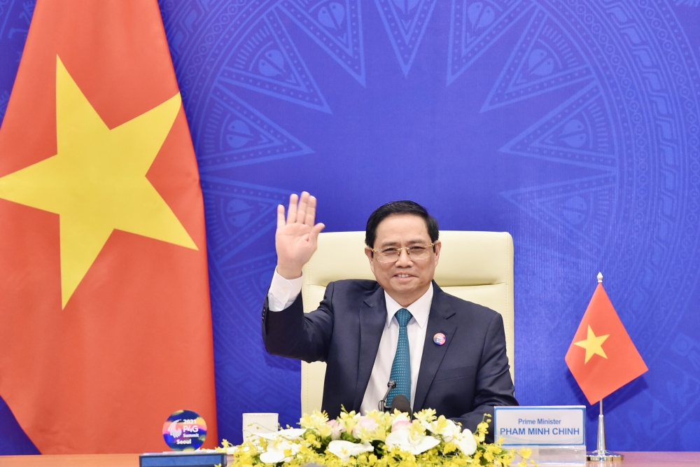Thủ tướng Phạm Minh Chính: Giải quyết hài hòa giữa nhu cầu cấp bách phục hồi kinh tế và phát triển bền vững Thủ tướng Phạm Minh Chính: Giải quyết hài hòa giữa nhu cầu cấp bách phục hồi kinh tế và phát triển bền vững
