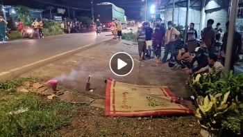Va chạm kinh hoàng giữa 2 xe máy khiến cho 2 người thương vong