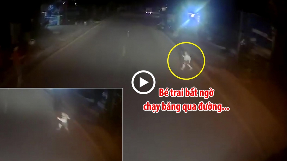 Khoảnh khắc đánh lái xuất thần, tài xế cứu sống bé trai Khoảnh khắc đánh lái xuất thần, tài xế cứu sống bé trai