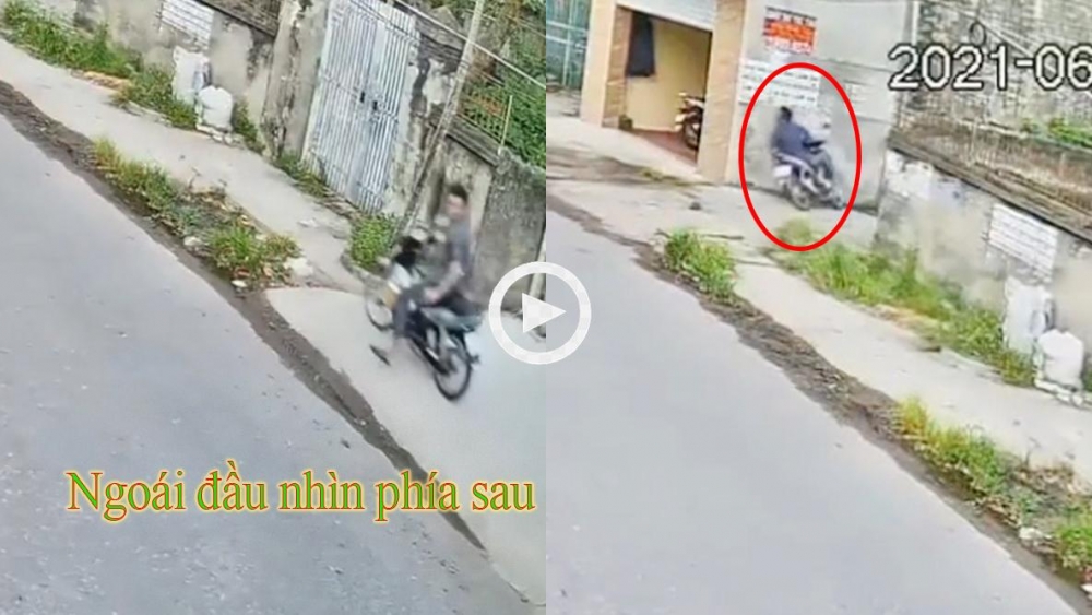 Thiếu tập trung khi lái xe, người đàn ông lao thẳng vào bức tường Thiếu tập trung khi lái xe, người đàn ông lao thẳng vào bức tường