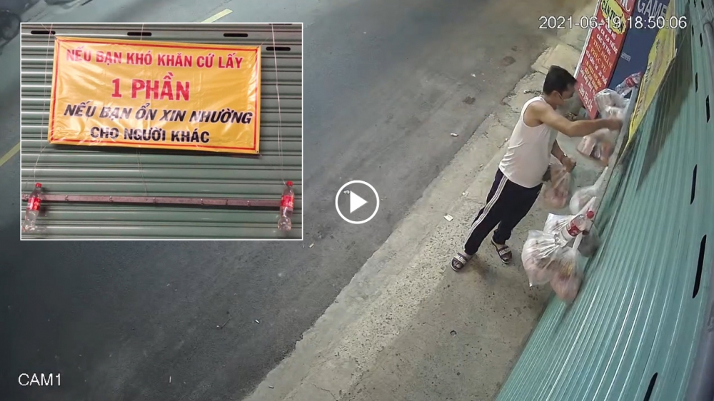 Thanh niên 'sức dài vai rộng' dọn sạch đồ từ thiện dành cho người khó khăn Thanh niên 'sức dài vai rộng' dọn sạch đồ từ thiện dành cho người khó khăn