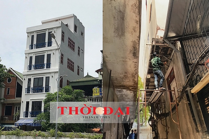 ha noi nguoi dan buc xuc vi phuong lam ngo truoc vi pham ttxd