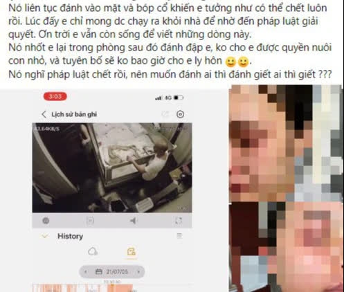 Không đồng ý ly hôn, chồng vũ phu đánh đập vợ Không đồng ý ly hôn, chồng vũ phu đánh đập vợ