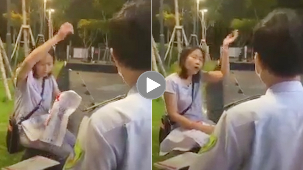 Không đeo khẩu trang, người phụ nữ “cãi cùn” với lực lượng chức năng Không đeo khẩu trang, người phụ nữ “cãi cùn” với lực lượng chức năng