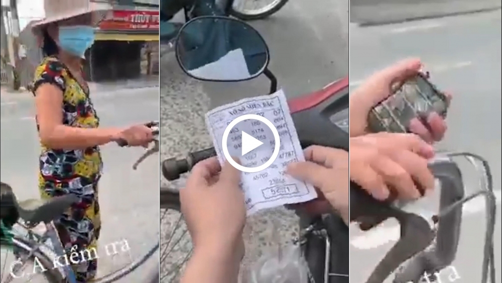 Bị hỏi giấy thông hành, cụ bà rối đưa nhầm tích kê ghi đề Bị hỏi giấy thông hành, cụ bà rối đưa nhầm tích kê ghi đề