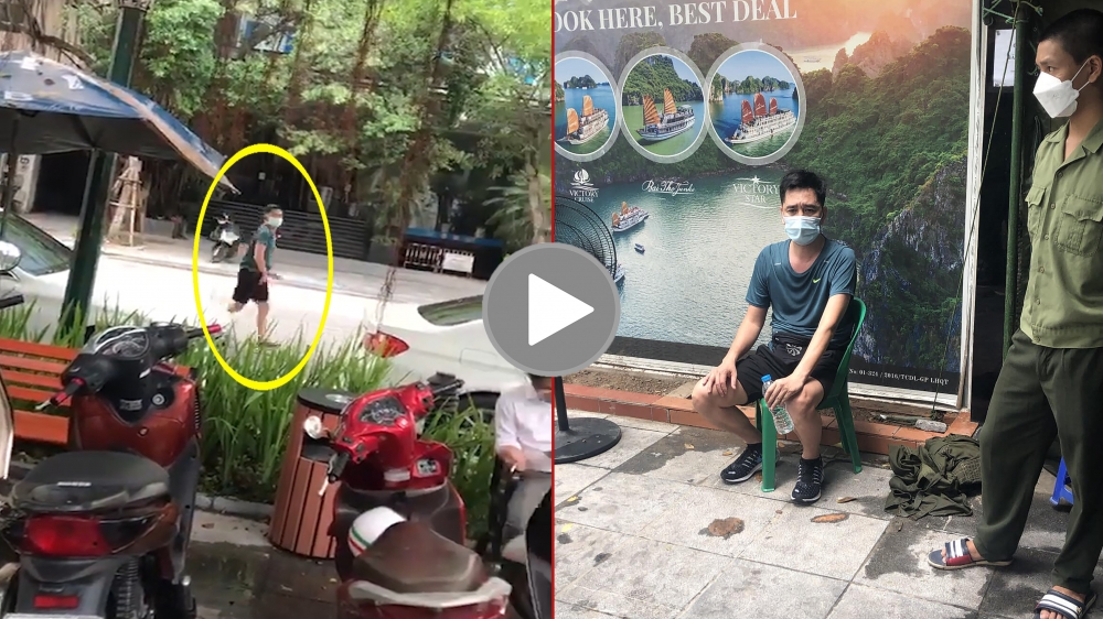 Dịch đang căng thẳng, người đàn ông vẫn Dịch đang căng thẳng, người đàn ông vẫn