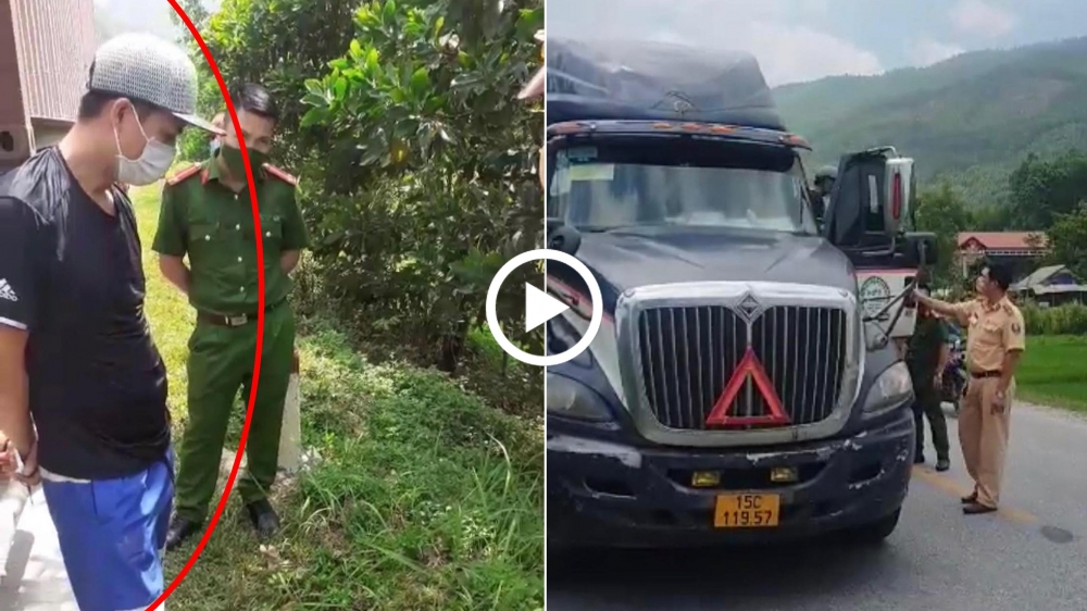 Dương tính với ma tuý, lái xe container thông chốt kiểm dịch Dương tính với ma tuý, lái xe container thông chốt kiểm dịch