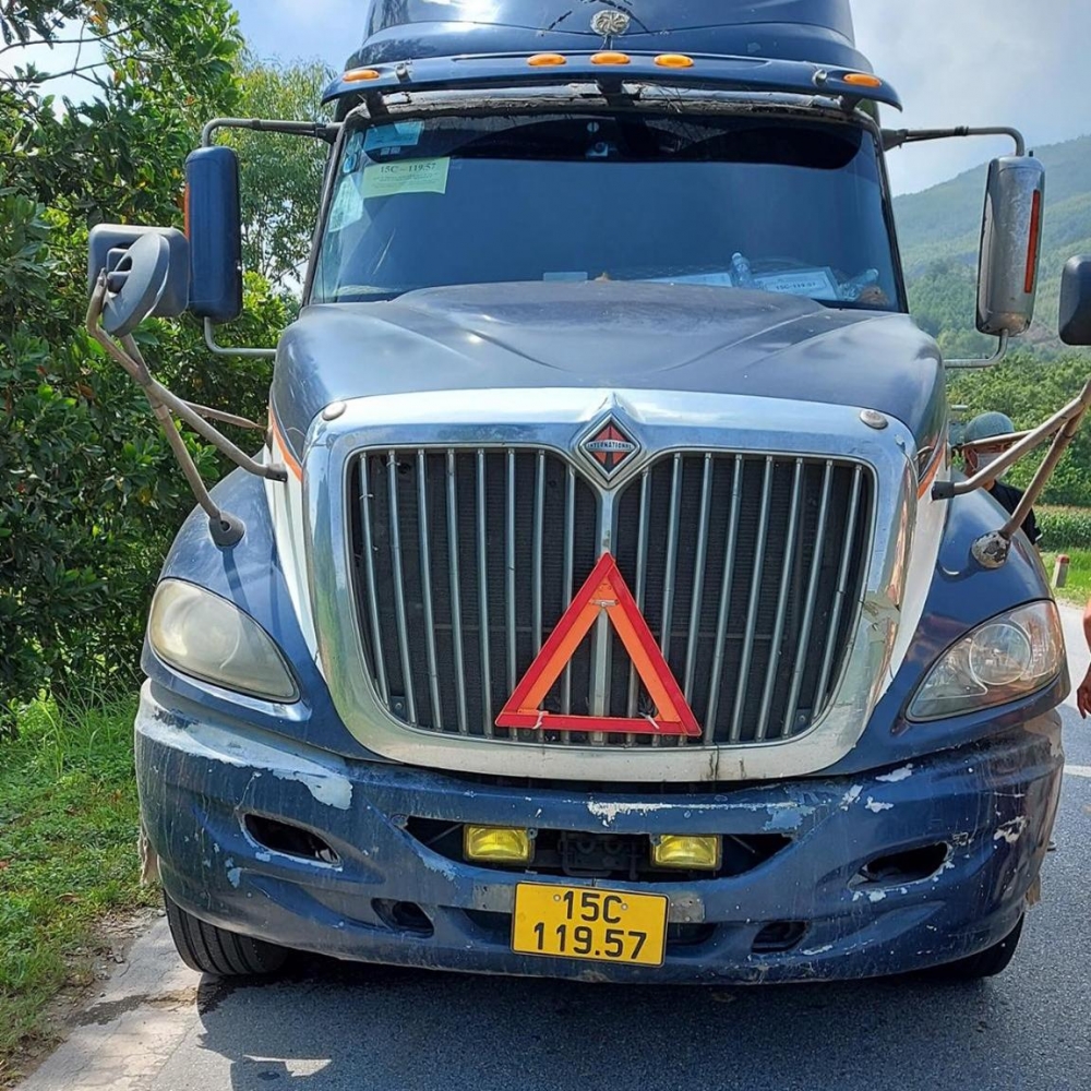 Dương tính với ma tuý, lái xe container thông chốt kiểm dịch Dương tính với ma tuý, lái xe container thông chốt kiểm dịch