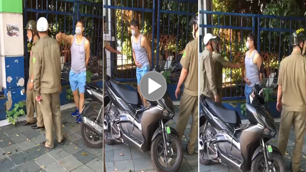 Ra đường tập thể dục, người đàn ông nêu lý do 'khó nói' khi gặp lực lượng chức năng Ra đường tập thể dục, người đàn ông nêu lý do 'khó nói' khi gặp lực lượng chức năng