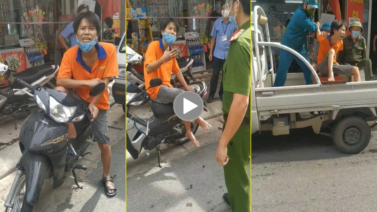 Người đàn ông bị “mời” lên phường vì chống đối lực lượng chức năng Người đàn ông bị “mời” lên phường vì chống đối lực lượng chức năng