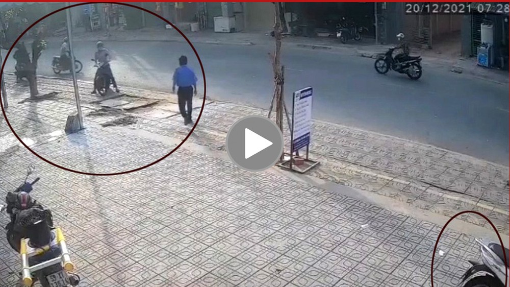 Bốn tên trộm dàn cảnh đánh lừa bảo vệ để trộm xe SH Bốn tên trộm dàn cảnh đánh lừa bảo vệ để trộm xe SH