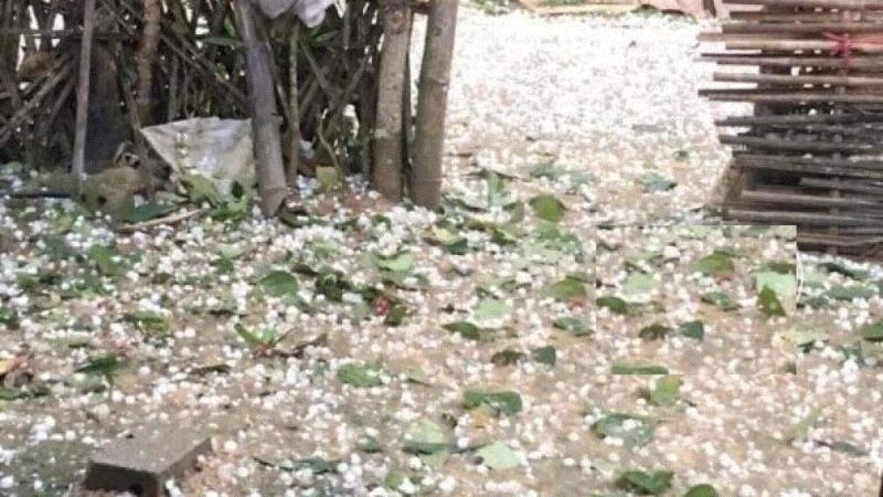 Hơn 5.000 ngôi nhà "mất Tết" do mưa đá hon 5000 ngoi nha mat tet do mua da