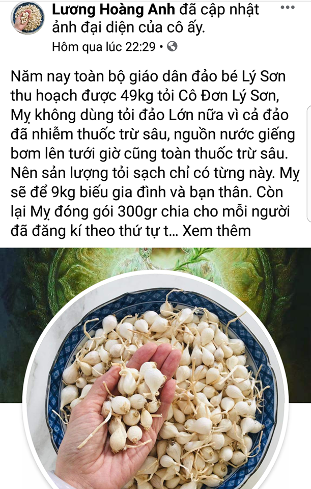 Vợ cũ diễn viên Huy Khánh - Lương Hoàng Anh tung tin thất thiệt về tỏi cô đơn Lý Sơn? vo cu dien vien huy khanh luong hoang anh tung tin that thiet ve toi co don ly son