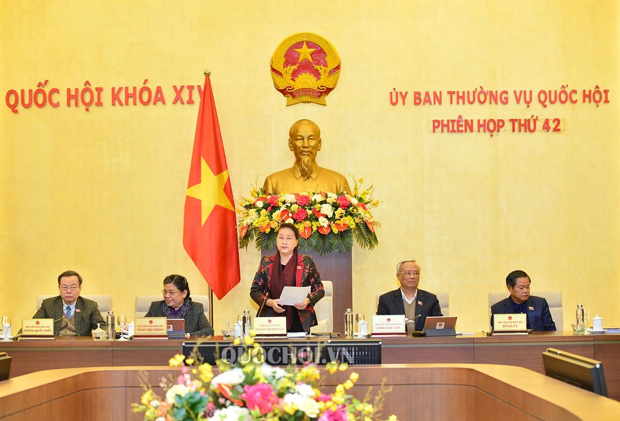Phiên họp thứ 43 của Ủy ban Thường vụ Quốc hội vào tháng 3/2020 sẽ có nhiều nội dung quan trọng be mac phien hop thu 42 cua uy ban thuong vu quoc hoi
