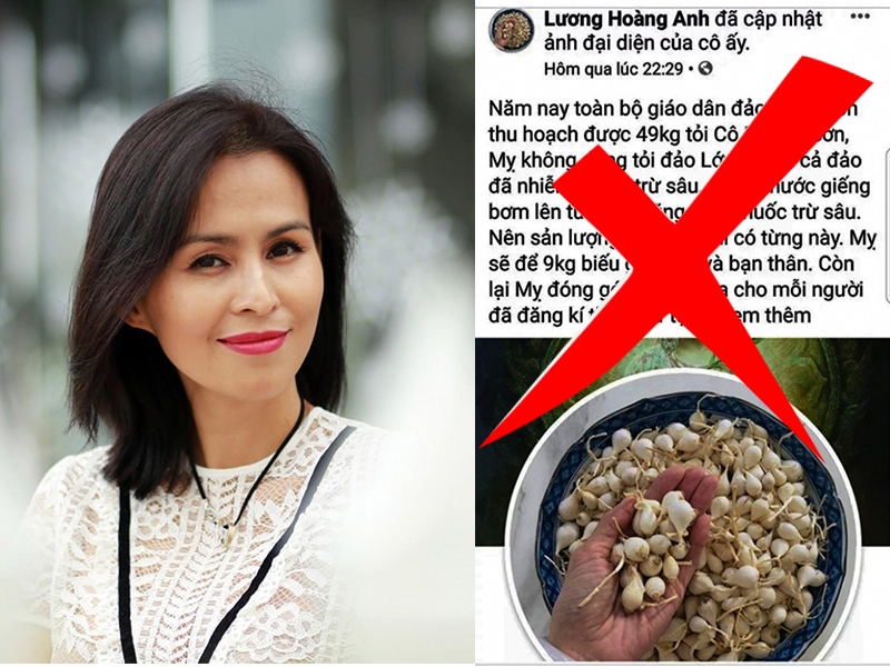 Lương Hoàng Anh tiếp tục vắng mặt khi Sở TT-TT mời làm việc do đưa tin thất thiệt về tỏi Lý Sơn luong hoang anh tiep tuc vang mat khi so tt tt moi lam viec do dua tin that thiet ve toi ly son