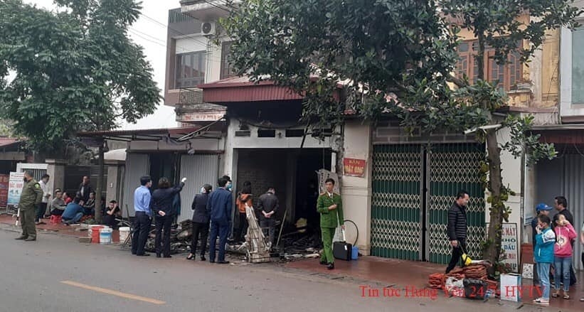 Hưng Yên: Cháy nhà trong đêm, cả gia đình thương vong hung yen chay nha trong dem ca gia dinh thuong vong