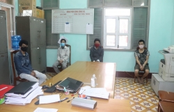 linh 1 nam tu vi khong deo khau trang chong doi can bo chot kiem dich covid 19