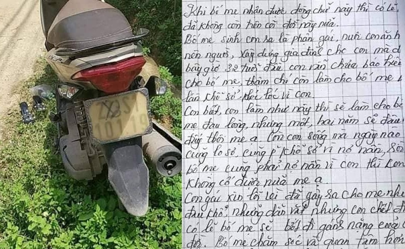 nu giao vien de lai xe may va thu tuyet menh tren cau roi mat tich bi an khi nao co tien se ve