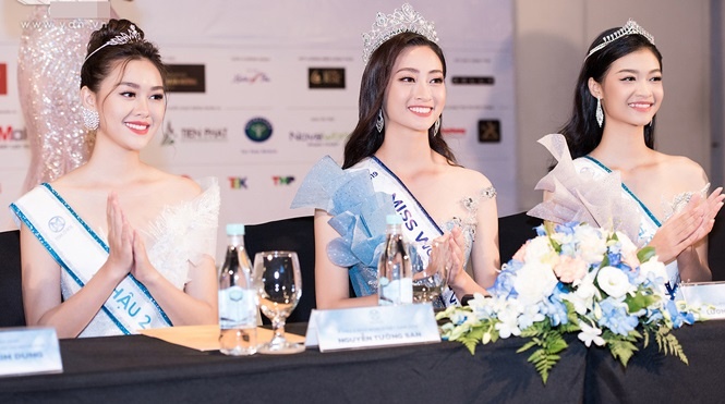Tân Hoa hậu Lương Thùy Linh đáp trả nghi vấn "mua giải" tan miss world viet nam luong thuy linh khoa facebook dap tra truoc nghi van mua giai