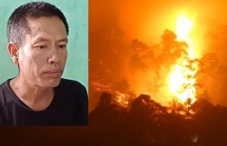 ba ba chau tu vong trong ngoi nha bi chay cac chau ve choi dip sinh nhat ba