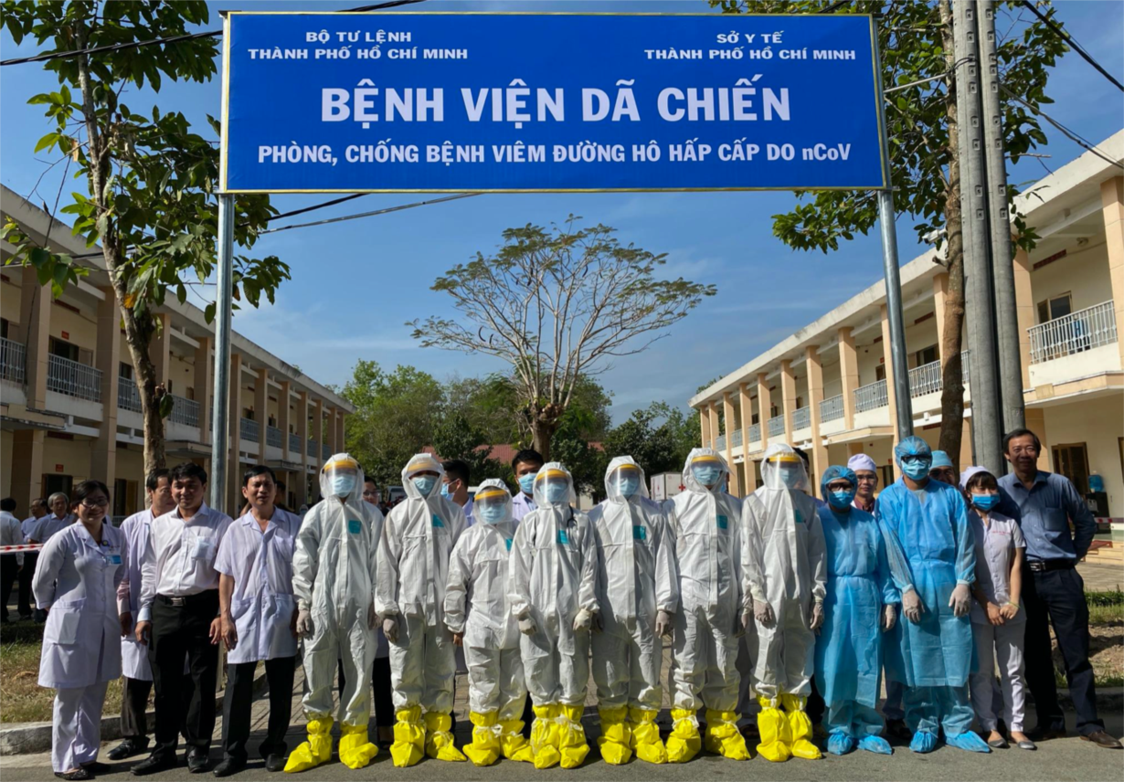 Bệnh viện dã chiến phòng, chống dịch virus corona tại TP. HCM chính thức hoạt động benh vien da chien phong chong dich virus corona tai tp hcm chinh thuc hoat dong