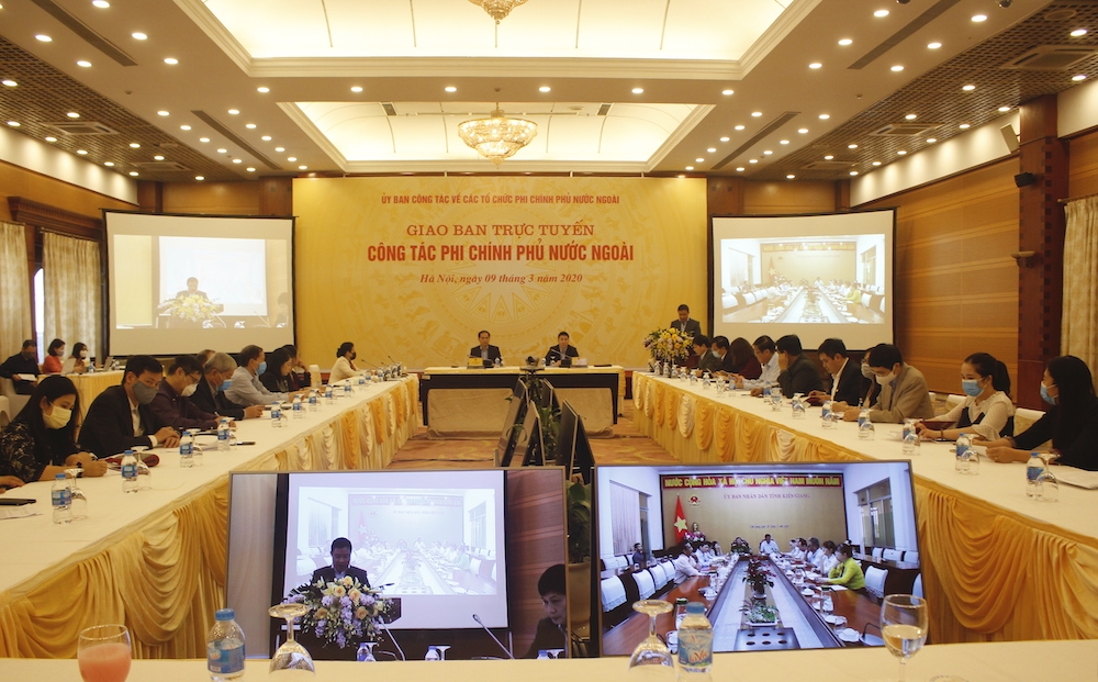 63 tỉnh thành trên cả nước giao ban trực tuyến về công tác phi chính phủ nước ngoài 63 tinh thanh tren ca nuoc giao ban truc tuyen ve cong tac phi chinh phu nuoc ngoai