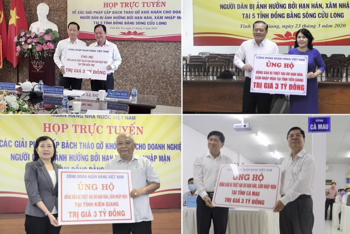 Ngành ngân hàng tháo gỡ khó khăn cho doanh nghiệp, người dân bị ảnh hưởng bởi hạn mặn nganh ngan hang thao go kho khan cho doanh nghiep nguoi dan bi anh huong boi han man