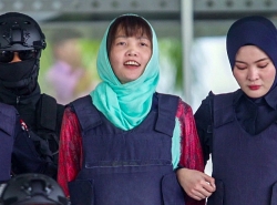 doan thi huong duoc tra tu do se ve ha noi vao toi nay