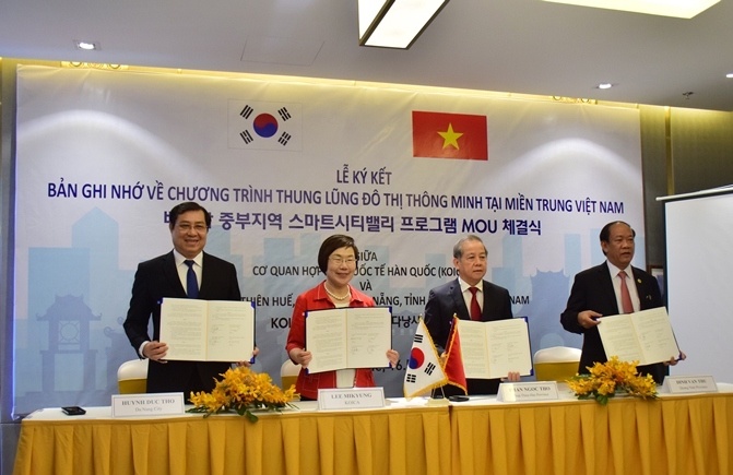 KOICA hỗ trợ Huế, Đà Nẵng, Quảng Nam xây dựng đô thị thông minh koica ho tro hue da nang quang nam xay dung do thi thong minh