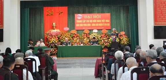 Thành lập Chi hội Hữu nghị Việt - Nga Quân chủng Phòng không - Không quân thanh lap chi hoi huu nghi viet nga quan chung phong khong khong quan