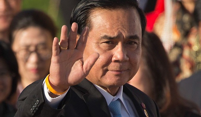Tướng Prayuth Chan-ocha tái đắc cử Thủ tướng Thái Lan ong prayut chan ocha duoc bau lam thu tuong thu 30 cua thai lan voi so phieu vuot troi