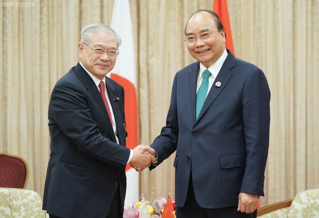 Thủ tướng đề nghị Hội Hữu nghị Nhật - Việt vùng Kansai, Sakai kêu gọi doanh nghiệp đầu tư vào Việt Nam thu tuong gap go nhung nguoi ban nhat ban than thiet cua viet nam