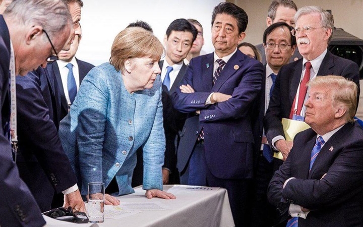 Tổng thống Trump "ném đá” G7 khi ủng hộ Nga trở lại tong thong trump tung luu dan ngoai giao vao g7 khi ung ho nga tro lai