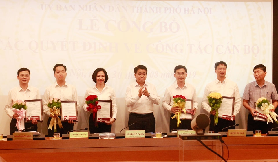 Hà Nội điều động, bổ nhiệm nhiều lãnh đạo sở, ngành ha noi dieu dong bo nhiem nhieu lanh dao so nganh