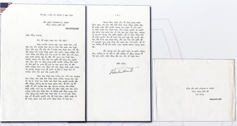 Xúc động lá thư Bác Hồ phúc đáp Tổng thống Mỹ Nixon 8 ngày trước khi qua đời xuc dong la thu bac ho phuc dap tong thong my nixon 8 ngay truoc khi qua doi