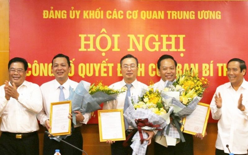 Triển khai quyết định nhân sự của Ban Bí thư Trung ương Đảng trien khai quyet dinh nhan su cua ban bi thu trung uong dang